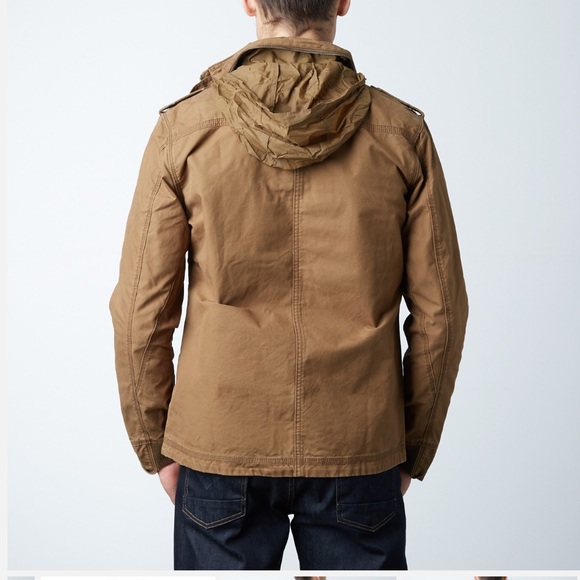 JEREMIAH CLOTHING PAXTON MILITARY JACKET in PEAT, XL - Picture 3 of 16